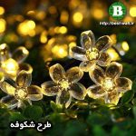 ریسه نورپردازی شکوفه